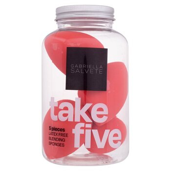 GABRIELLA SALVETE Take Five Hubka na make-up červená 5 kusov