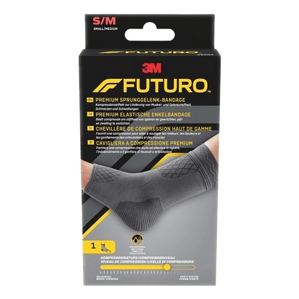 3M FUTURO™ Prémiová kompresná bandáž na členok S/M