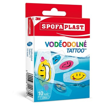 3M™ SPOFAPLAST 115 Vodeodolné tattoo 10 kusov
