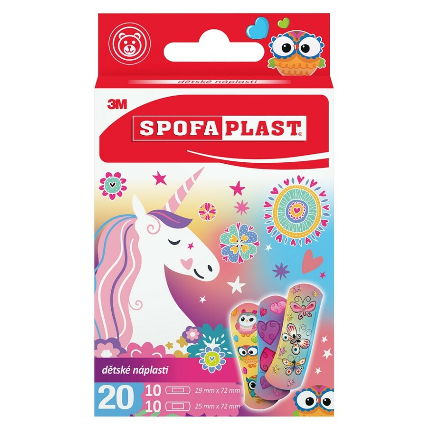 3M™ SPOFAPLAST 119 Detské náplasti 20 kusov kúpite na Mojalekaren.sk