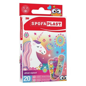 3M™ SPOFAPLAST 119 Detské náplasti 20 kusov (Náplasti dělené) - obrázok 2/3