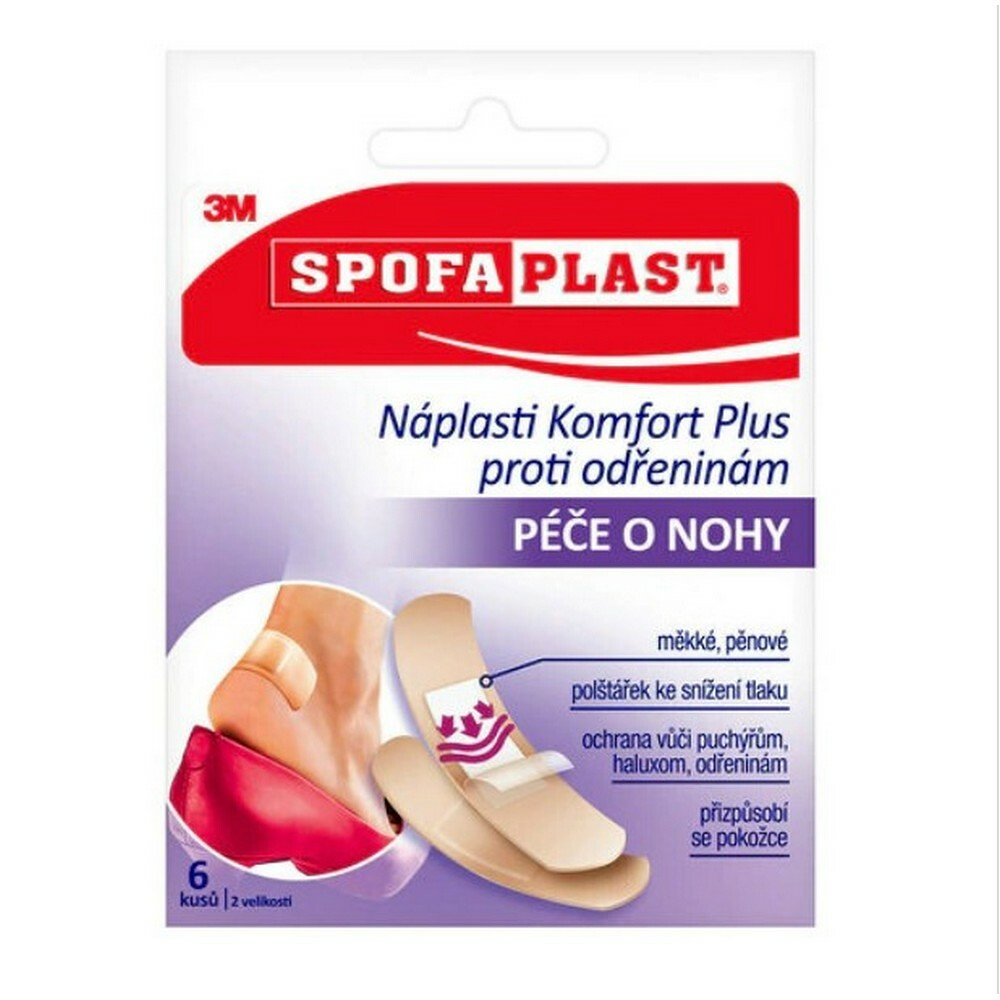 3M™ SPOFAPLAST 187 Komfort Plus náplasti proti odreninám 6 ks kúpite na Mojalekaren.sk