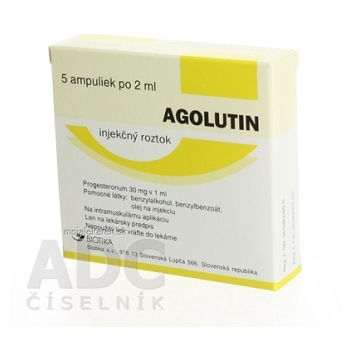 AGOLUTIN sol inj (30mg/ml) 60 mg 5x2 ml
