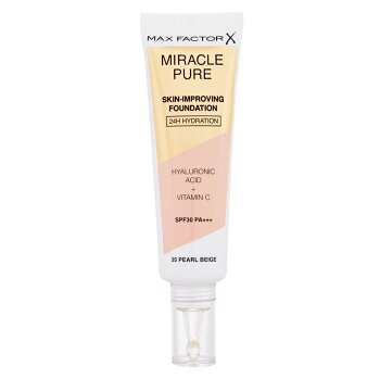MAX FACTOR Miracle Pure SPF30 Skin-Improving Foundation 35 Pearl Beige make-up 30 ml