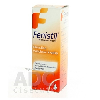 FENISTIL gto por (fľ.skl.hnedá) 1x20 ml (Lieky na predpis)