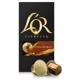 L´OR Columbia nespresso 10 kapsúl