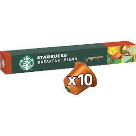 NESTLÉ Starbucks nespresso breakfast blend 10 kapsúl (Kávové kapsule) - 100% Arabica