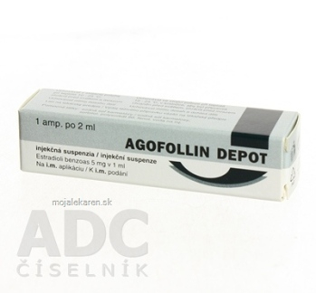 AGOFOLLIN DEPOT sus inj  5mg/ml (amp. skl.) 10 mg 1x2 ml