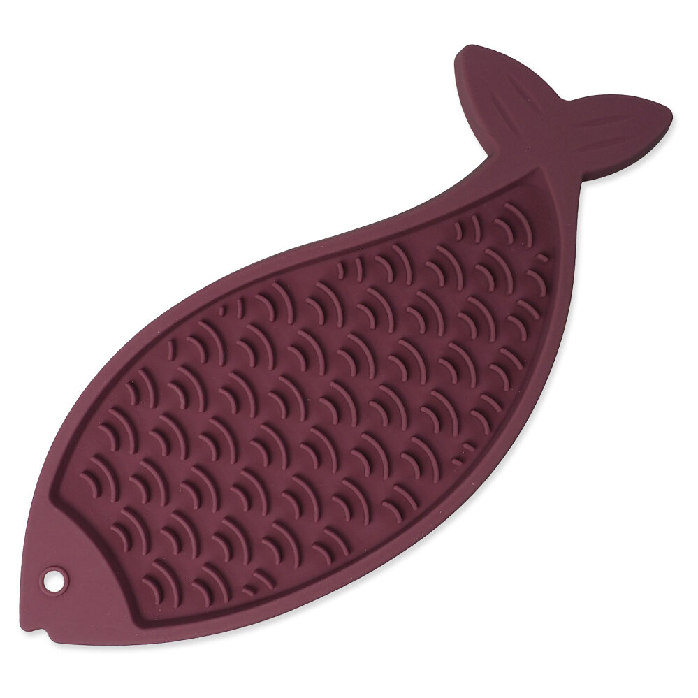 E-shop EPIC PET Lick & Snack pastelová fialová lízacia ryba 28 x 11,5 cm