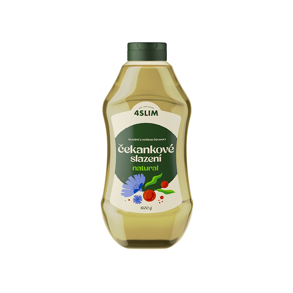 4SLIM Čakankové sladidlo natural 1200 g