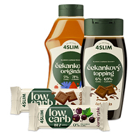 4SLIM Čakankové sladenie, džemy a tyčinky