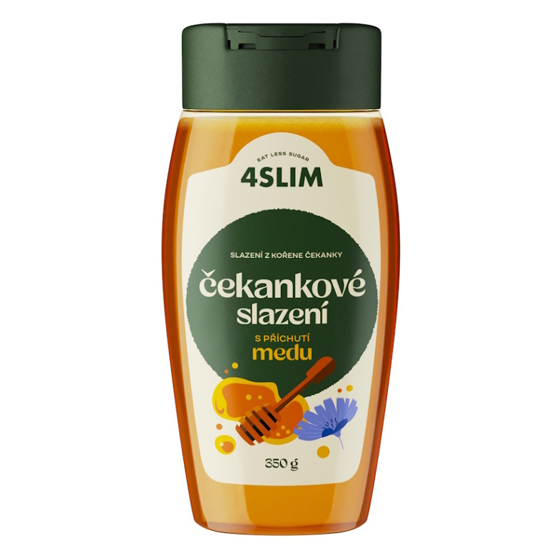 4SLIM Čakankové sladenie s príchuťou medu 350 g