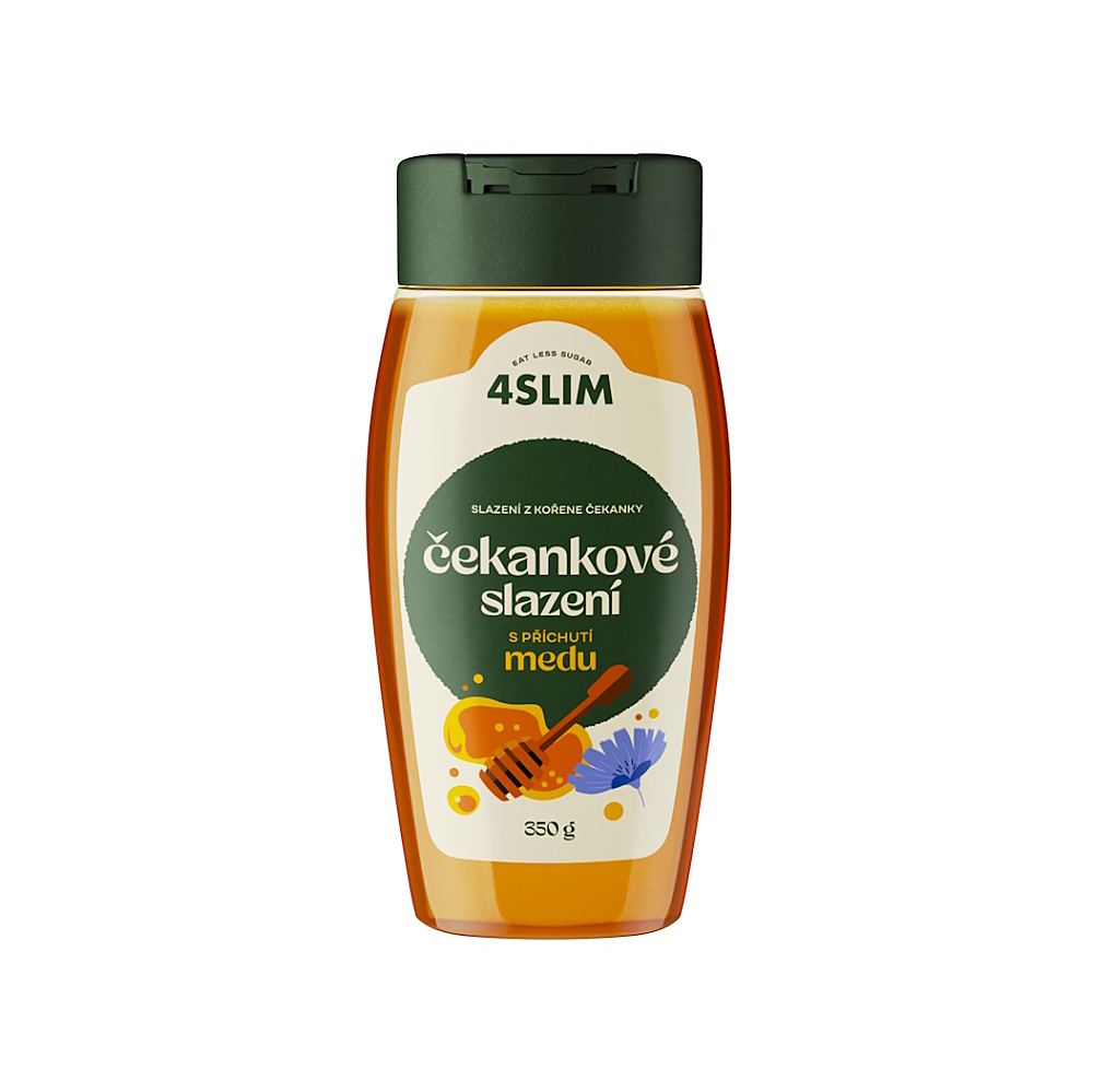 4SLIM Čakankové sladenie s príchuťou medu 350 g