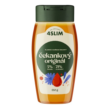 4SLIM Čakankový sirup originál 350 g (Tekuté sladidlá)