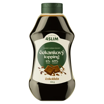 4SLIM Čakankový topping čokoláda 700 g (Sypké sladidlá) - Nízkosacharidové (Low Carb)