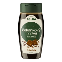 4SLIM Čakankový topping príchuť čokoláda 330 g