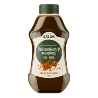 4SLIM Čakankový topping slaný karamel 700 g