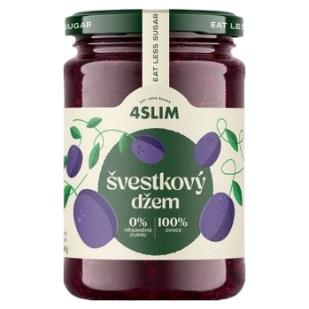 4SLIM Džem slivkový 280 g (Džemy, marmelády a ovocné pyré) - Viaczložkové, Sladké