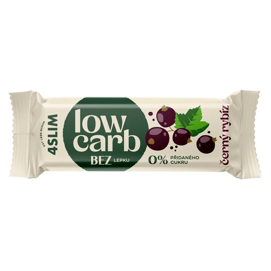 4SLIM Low carb tyčinka čierne ríbezle 35 g