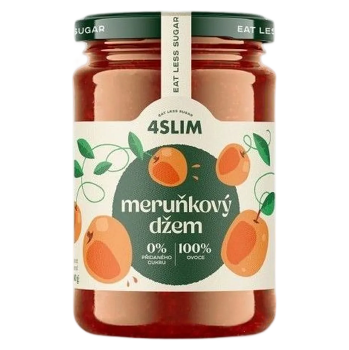 4SLIM Marhuľový džem 280 g (Džemy, marmelády a ovocné pyré) - Sladké