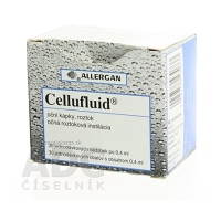 CELLUFLUID 5 mg/ml očná roztoková instilácia 30x0,4 ml