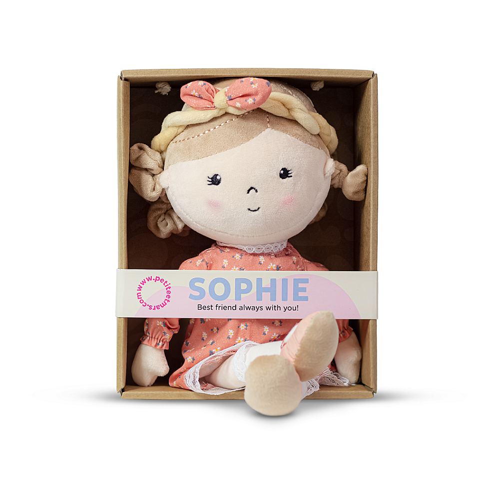 PETITE&MARS Sophie bábika plyšová 35 cm