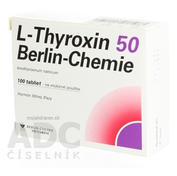 L-Thyroxin 50 Berlin-Chemie tbl (blis.Al/Al) 1x100 ks