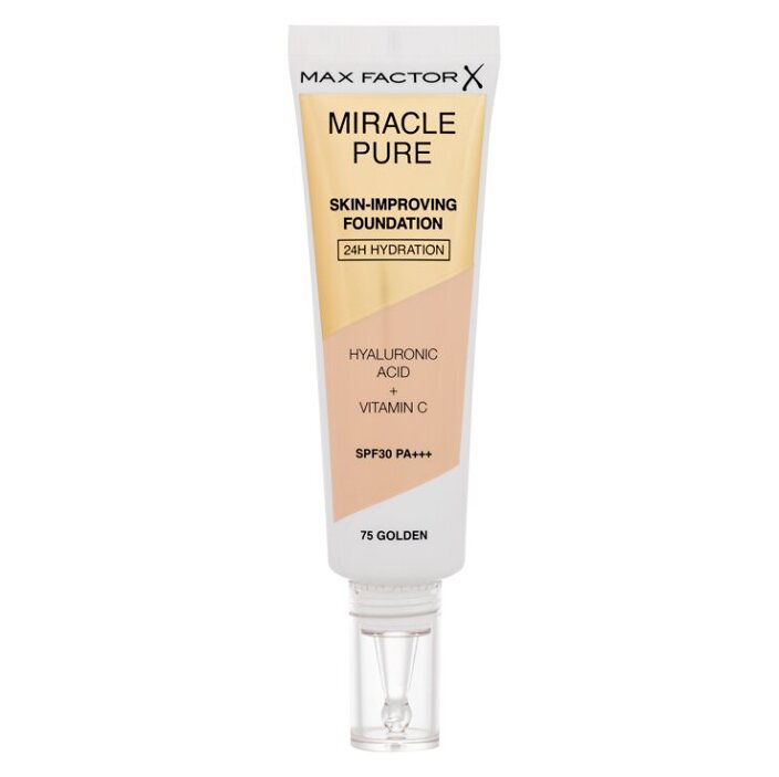 MAX FACTOR Miracle Pure SPF 30 Skin-Improving Foundation 75 Golden make-up 30 ml
