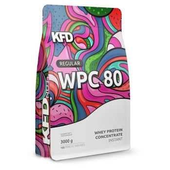 KFD Regular+ WPC 80 proteín s príchuťou slaného karamelu 3000 g
