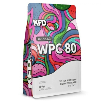 KFD Regular WPC 80 proteín s vanilkovo-jahodovou príchuťou 750 g