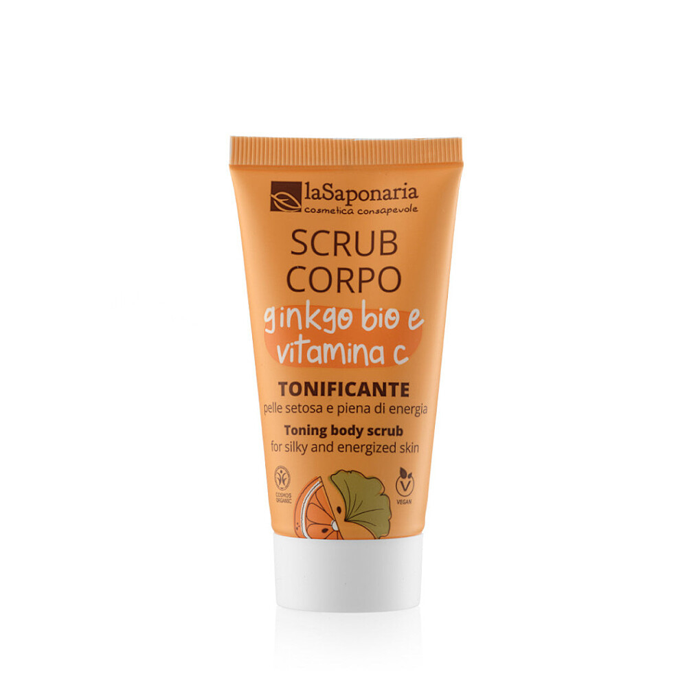 E-shop LA SAPONARIA Telový peeling s BIO ginkgo bilobou a vitamínom C 30 ml