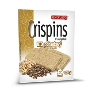 EXTRUDO Cereálny krehký chlieb Crispins BIO pohánkový s quinoou bez lepku 2x50 g