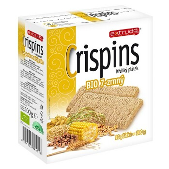 EXTRUDO BIO Crispins 7-zrnný plátok 100 g