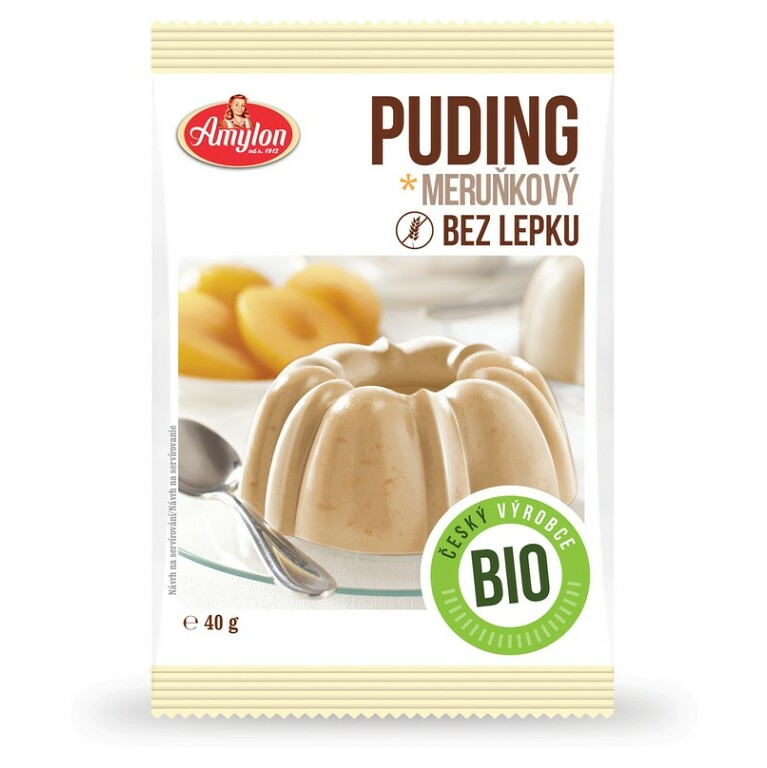 E-shop AMYLON Puding marhuľový 40 g BIO
