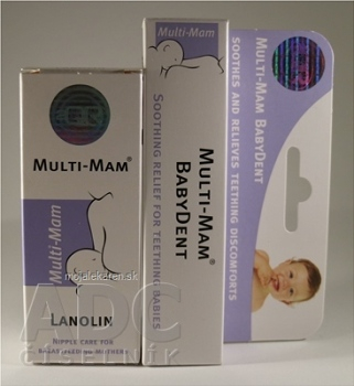 MULTI-MAM BABYDENT 15 ml + MULTI-MAM LANOLIN 30 ml