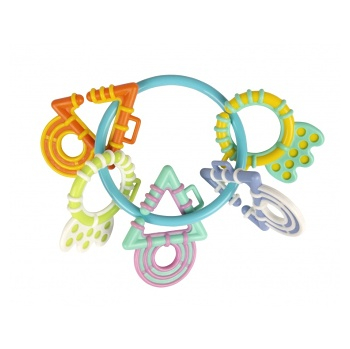 PLAYGRO Hryzadlo s tvarmi pastelové (Hryzátka) - Sada