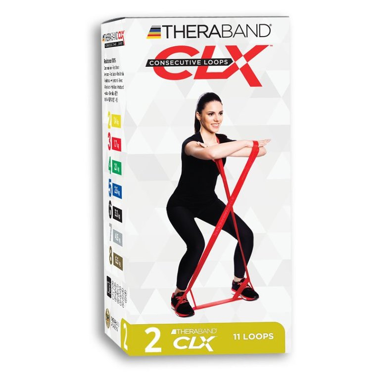 THERA-BAND CLX Slabý žltý 2 m