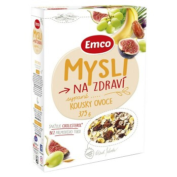 EMCO Mysli sypané s kúskami ovocia 375 g