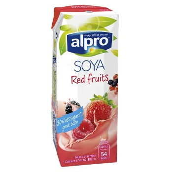 ALPRO Sójový nápoj Červené ovocie 250 ml