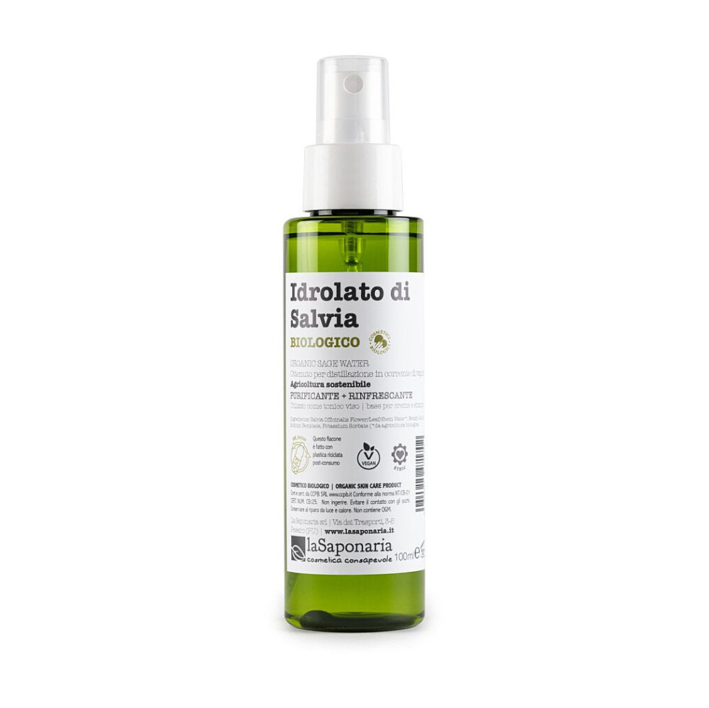 E-shop LA SAPONARIA Šalviová kvetová voda BIO 100 ml