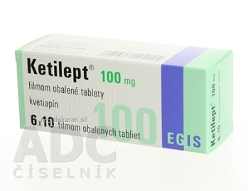 Ketilept 100 mg tbl flm 1x60 ks (Lieky na predpis)