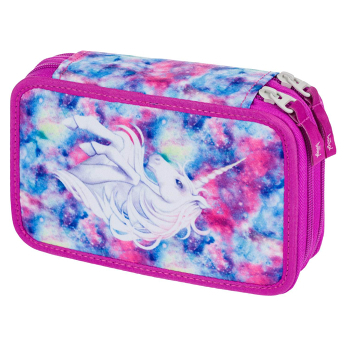 BAAGL Školský peračník dvojposchodový jednorožec (Peračníky do školy)