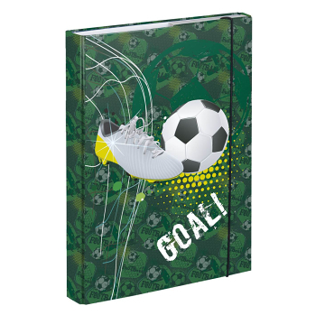 BAAGL Dosky na školské zošity A5 futbal (Dosky na zošity)