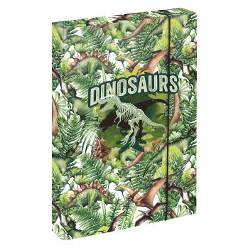 BAAGL Dosky na školské zošity A4 Jumbo Dinosaurus (Dosky na zošity)