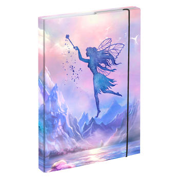 BAAGL Dosky na školské zošity A4 víla (Dosky na zošity)