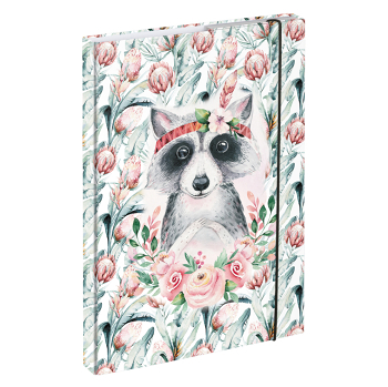 BAAGL Dosky na školské zošity A4 mýval (Dosky na zošity)