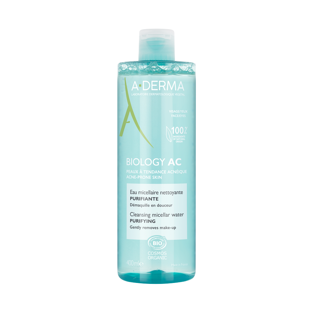 A-DERMA BIOLOGY AC Čistiaca micelárna voda 400 ml kúpite na Mojalekaren.sk