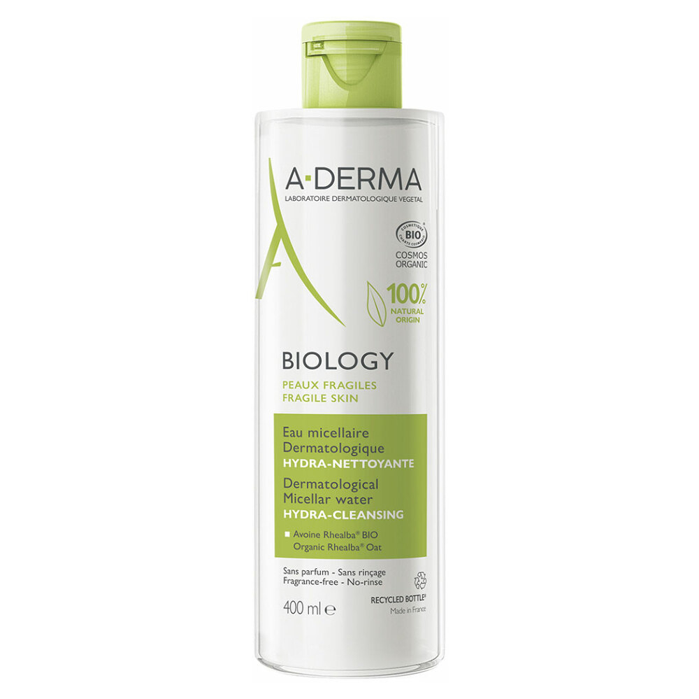 A-DERMA Biology Dermatologická micelárna voda hydratačno-čistiaca 400 ml kúpite na Mojalekaren.sk
