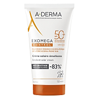 A-DERMA Exomega Control Emolienčný krém SPF50+ 150 ml
