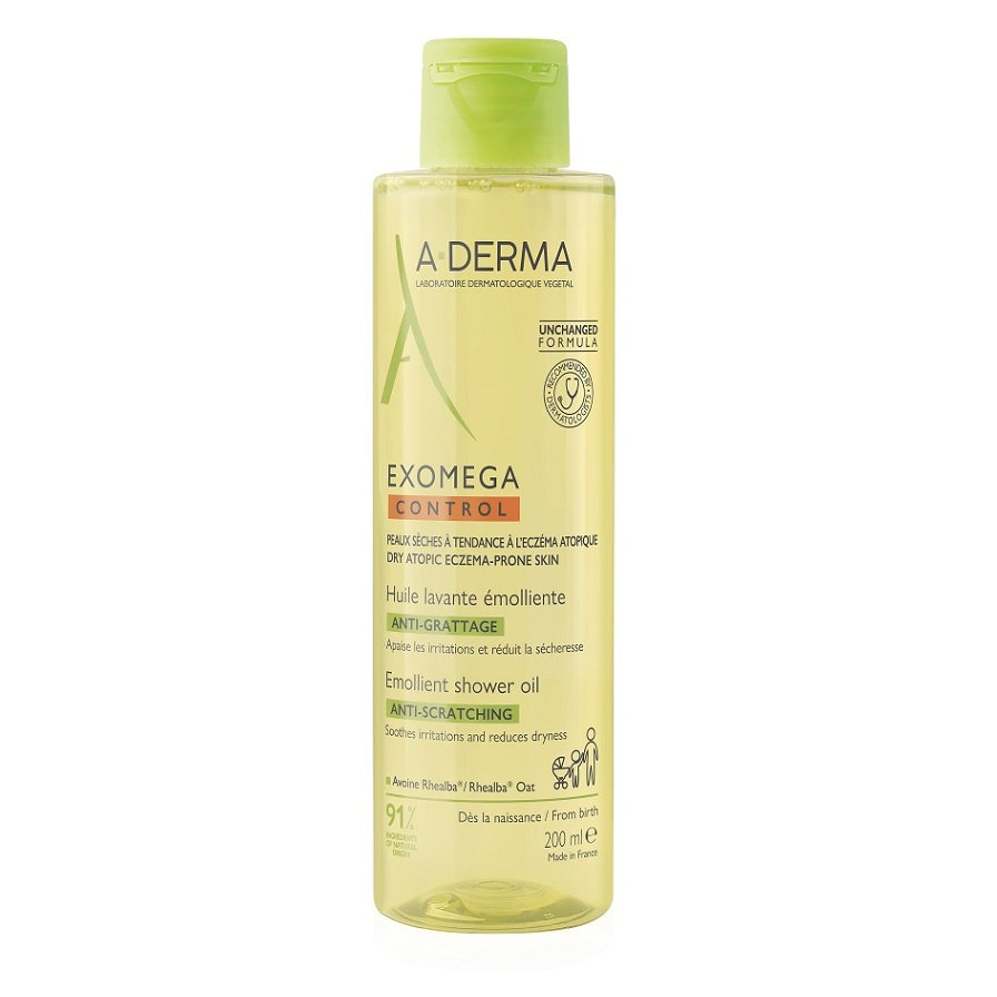 A-DERMA Exomega Control Zvláčňujúci sprchový olej 200 ml kúpite na Mojalekaren.sk
